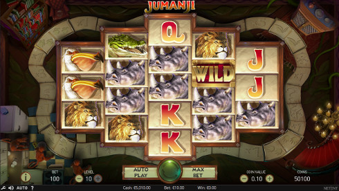 Игровой автомат Jumanji - бесплатно играть в казино Вулкан в слоты от NetEnt